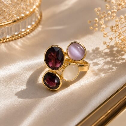 Blush Mosaic Ring