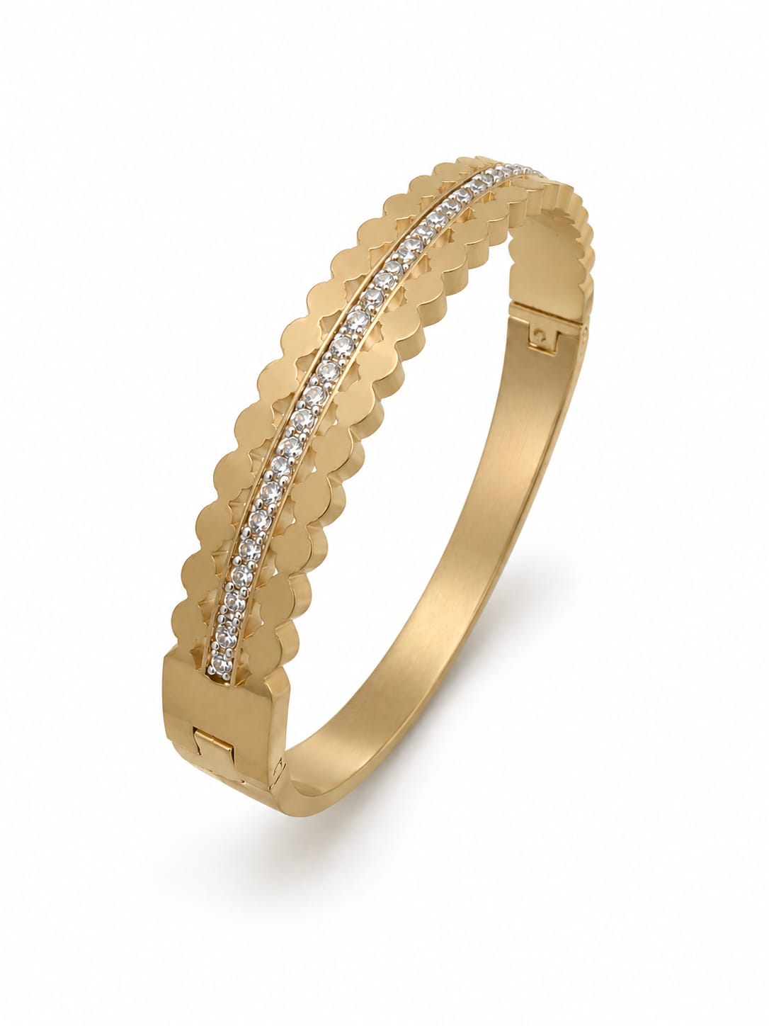 Crystal Leaf Cuff - Image 2