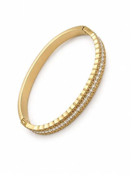 Crystal Leaf Cuff
