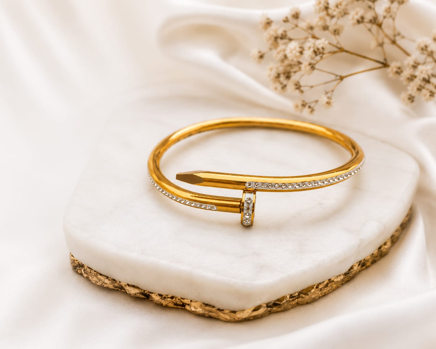 Golden Nail Cuff