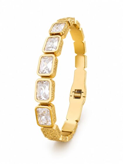 Crystal Link Cuff