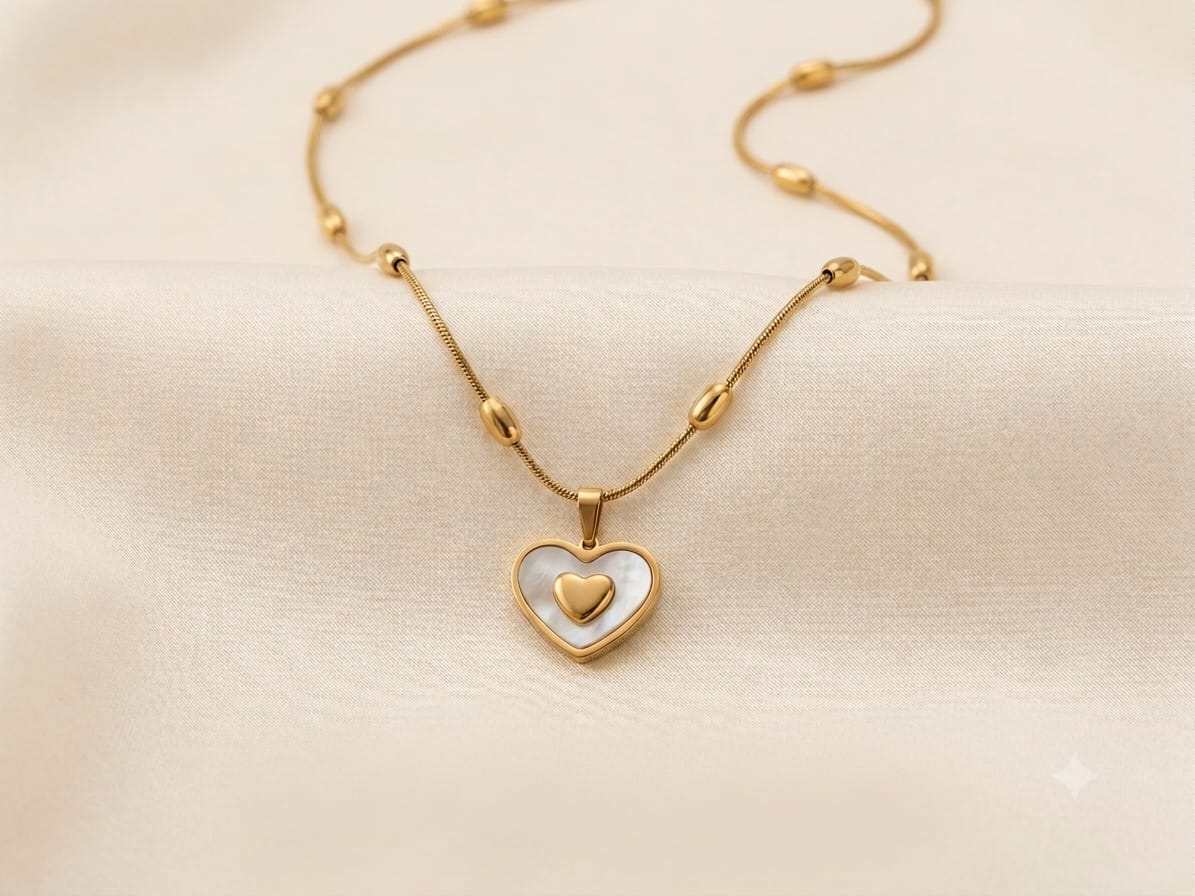 Golden Heart Pendant